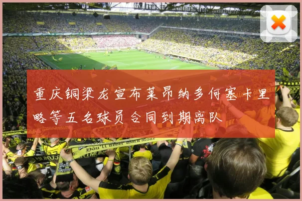重庆铜梁龙宣布莱昂纳多何塞卡里略等五名球员合同到期离队